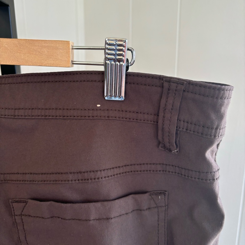 Prana Brown Slim Fit Stretch Outdoor Hiking Chino Pants Mens 38x29 (Tag 30)
